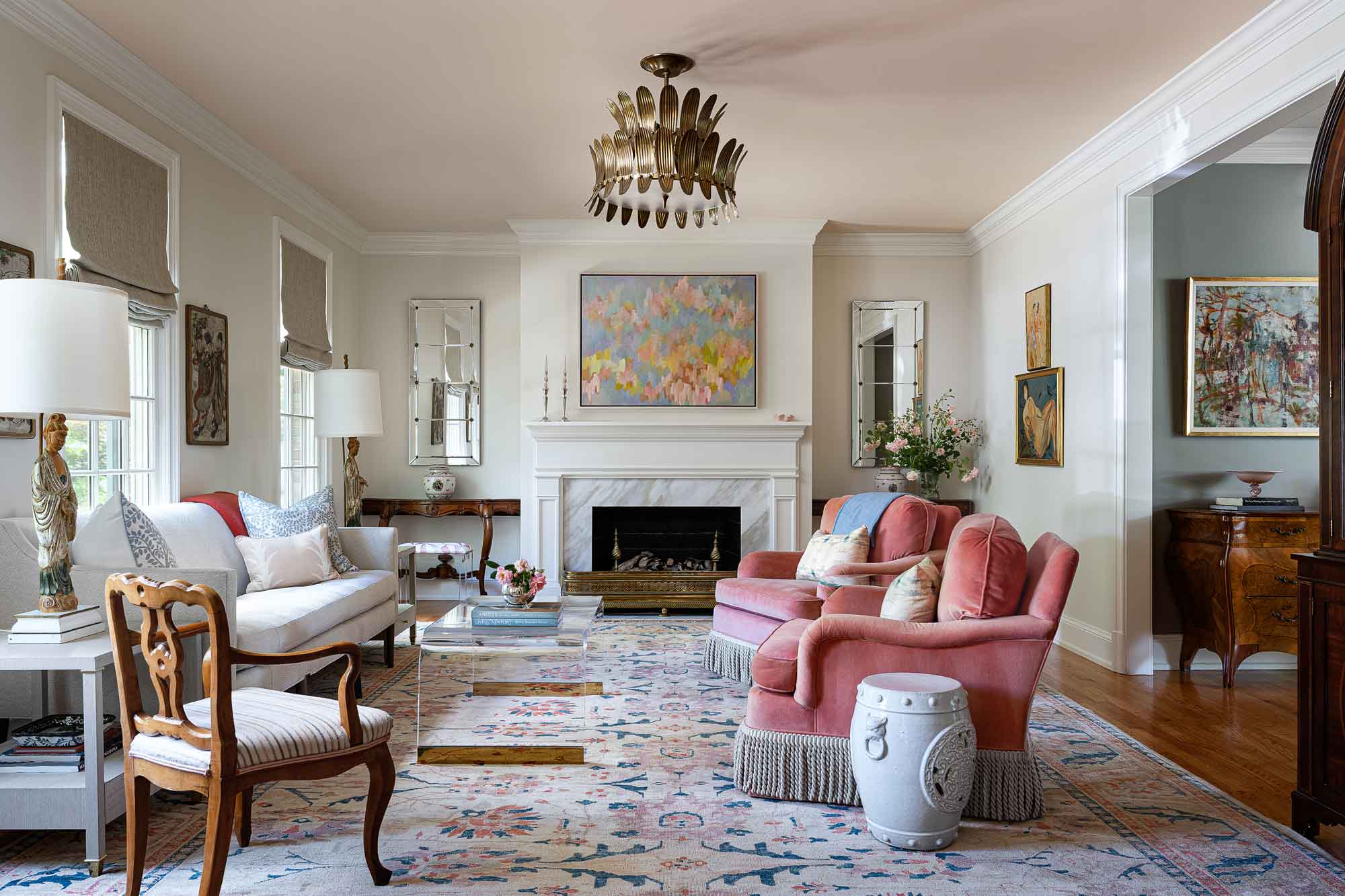 living room design potomac